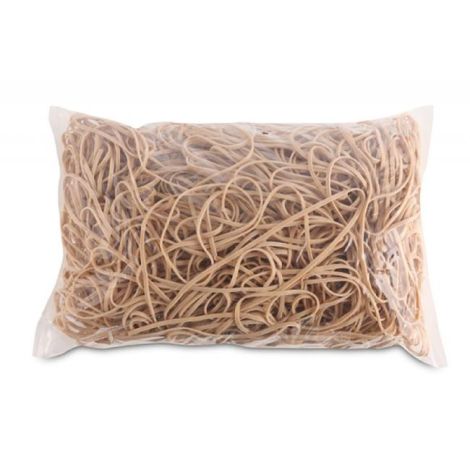 Gumičky Office Products 130mm 1kg přírodní barva