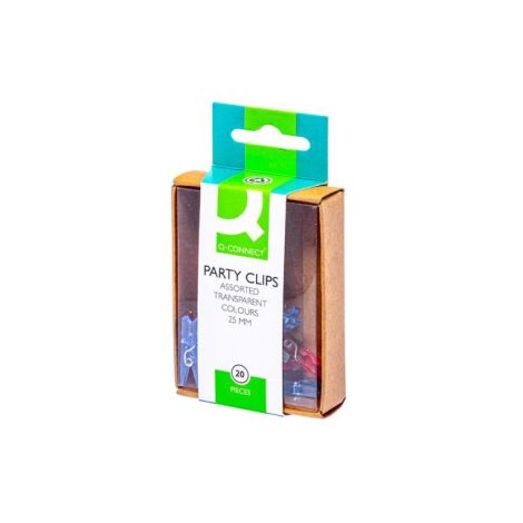 Skřipce Q-CONNECT 25mm mixu barev 20ks