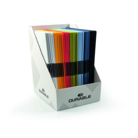 Obal s klipem DURACLIP Original 2200 box 70ks mix barev
