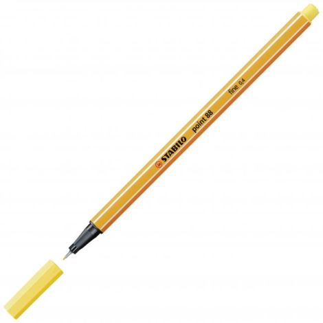 Liner STABILO Point 88 žlutý 