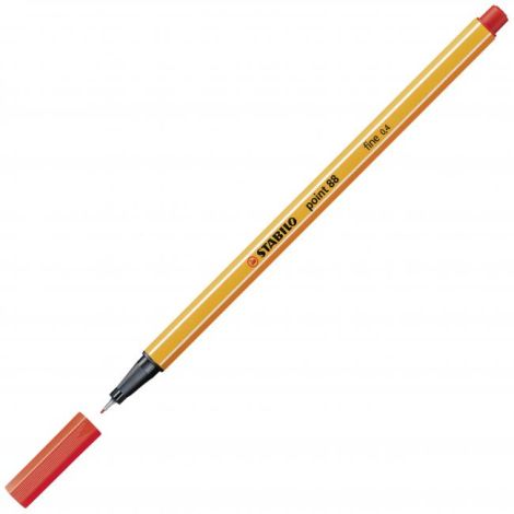 Liner STABILO Point 88 jasně červený 