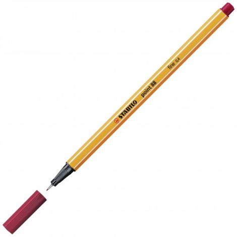Liner STABILO Point 88 tmavě červený 