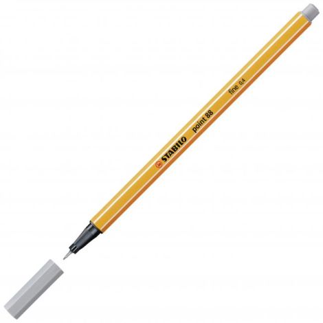 Liner STABILO Point 88 středně šedý 