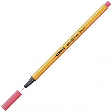 Liner STABILO Point 88 neon červený 