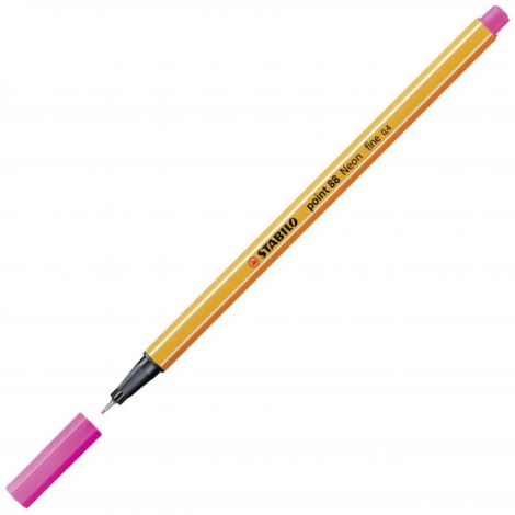 Liner STABILO Point 88 neon růžový 