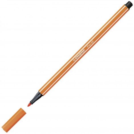 Popisovač STABILO Pen 68 rumělka světlá