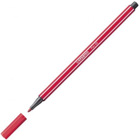 Popisovač STABILO Pen 68 tmavě červený