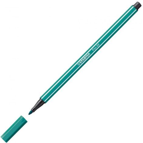 Popisovač STABILO Pen 68 tyrkysově modrý