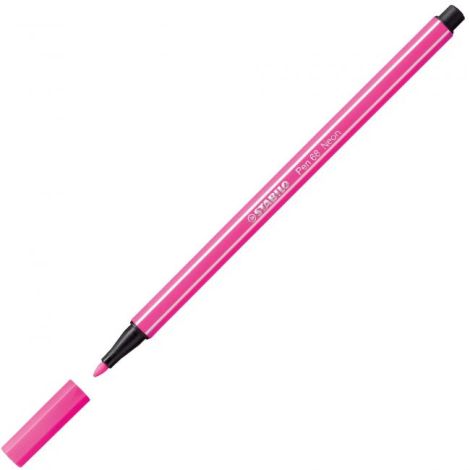 Popisovač STABILO Pen 68 růžovočervený 
