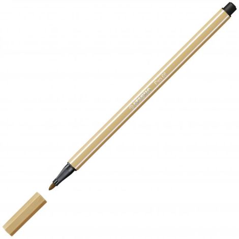 Popisovač STABILO Pen 68 světleokrový