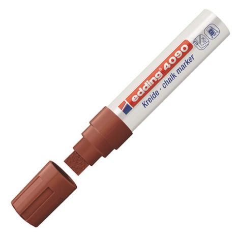 Křídový popisovač edding 4090 hnědý