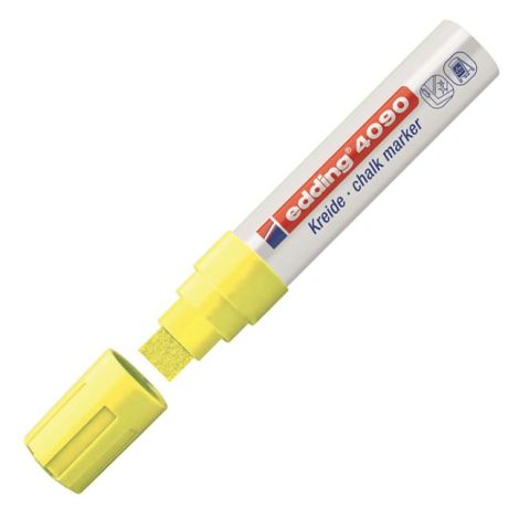 Křídový popisovač edding 4090 neonově žlutý