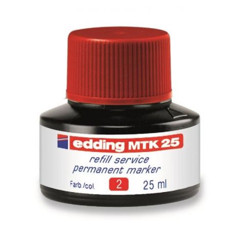 Inkoust edding MTK 25 červený