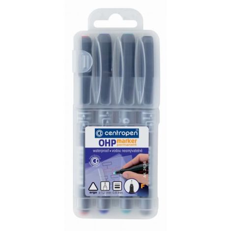 Sada popisovačů OHP Centropen 2636 F/4S 