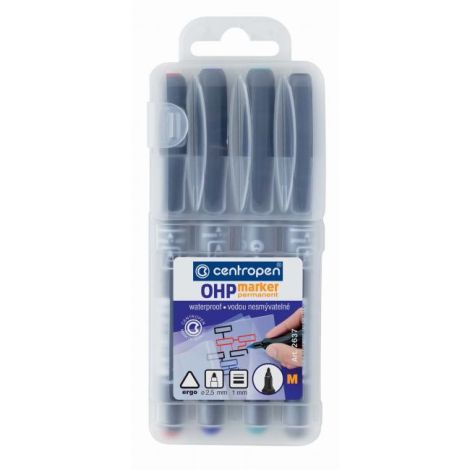 Sada popisovačů OHP Centropen 2637 M/4S 