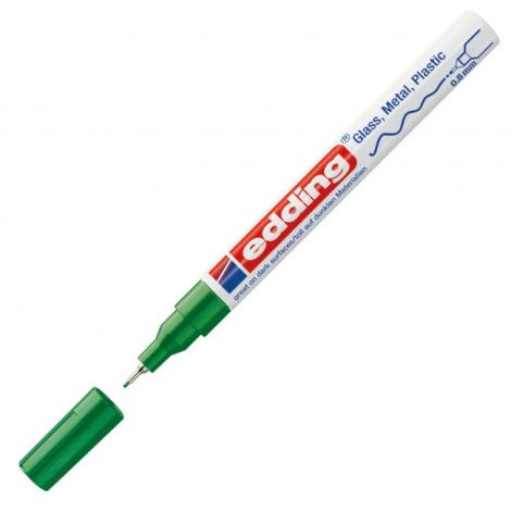 Lakový popisovač edding 780 zelený 