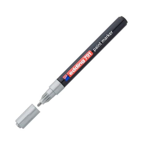 Lakový popisovač edding 791 bílý