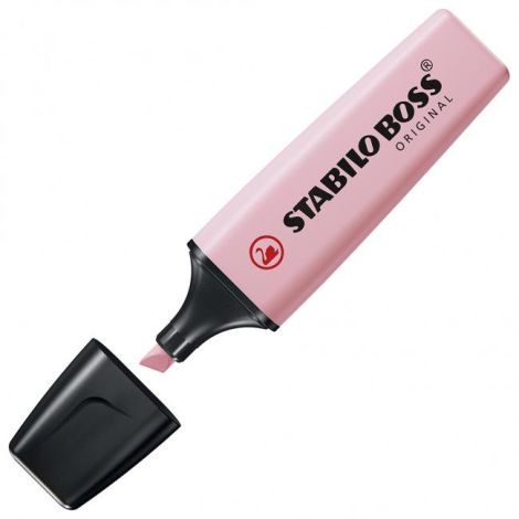 Zvýrazňovač STABILO BOSS ORIGINAL Pastel pastelový růžový 