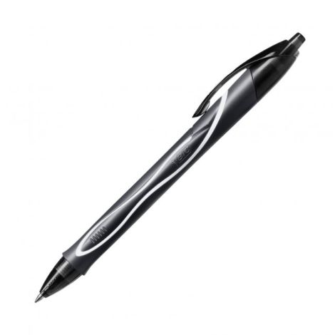 Gelové pero Bic Gelocity Quick Dry černé 