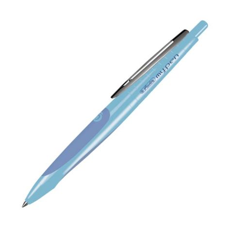 Kuličkové pero Herlitz my.pen světle modré/modré