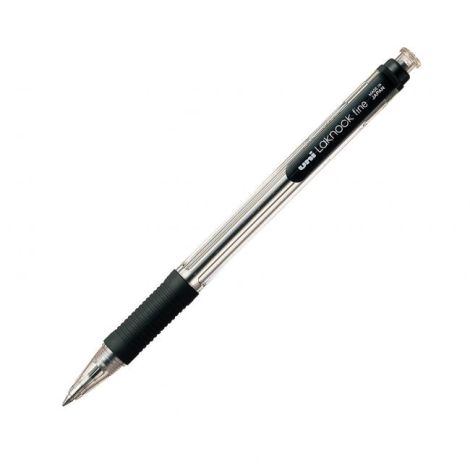 Kuličkové pero uni Laknock SN-101(07) černé 