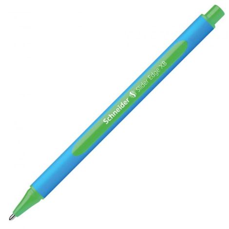 Kuličkové pero Schneider Slider Edge XB zelené 
