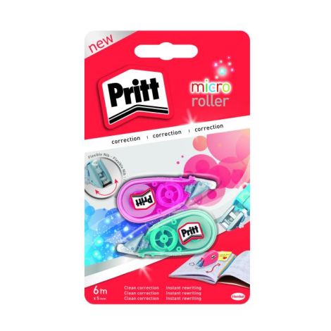 Korekční roller Pritt Micro Rolly jednorázový, 5mm x 6m 