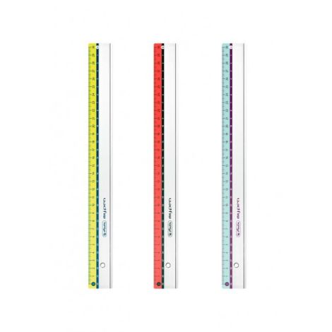 Pravítko Herlitz my.pen 30 cm plastové mix barev