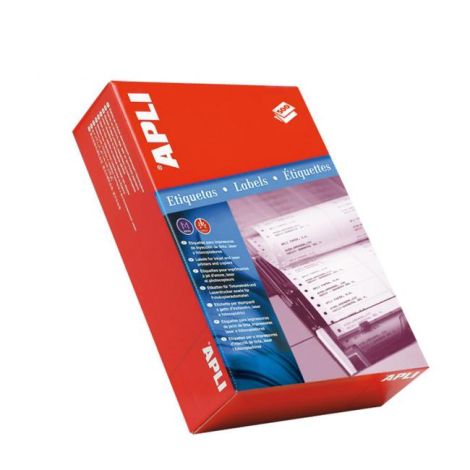 Etikety tabelační 88,9x23,3mm APLI 1 řadové 