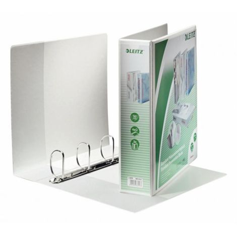 Pořadač prezentační Leitz 7,7cm 4D-kroužkový A4 MAXI bílý 