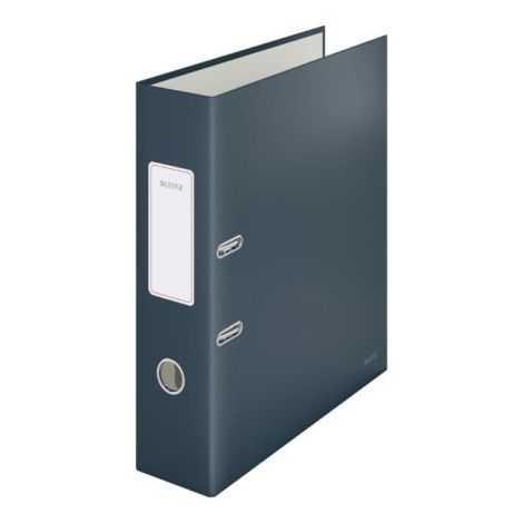 Pořadač pákový Leitz 180° Cosy 8cm sametová šedá 