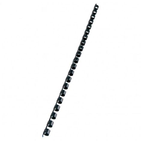Plastové hřebeny GBC 21R 8mm černé 