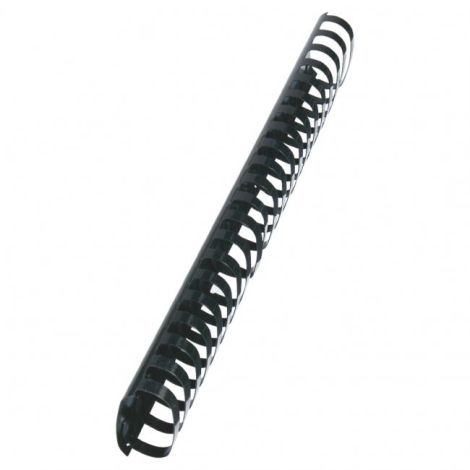 Plastové hřebeny GBC 21R 51mm černé 
