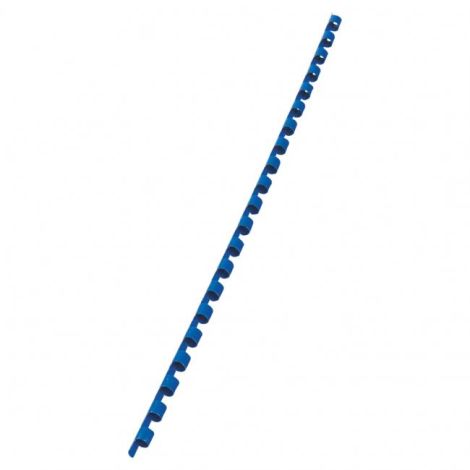 Plastové hřebeny GBC 21R 6mm modré 