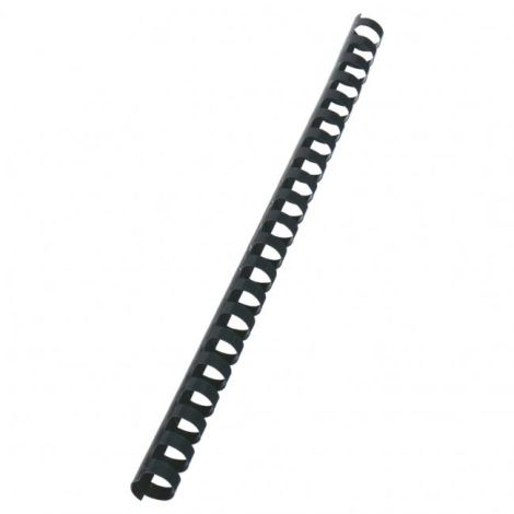 Plastové hřebeny GBC 21R 16mm černé 