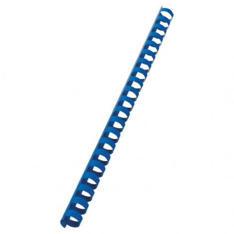 Plastové hřebeny GBC 21R 19mm modré 