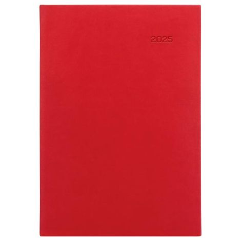 Diář Viva denní A5 14,8 x 21 cm červený 2026 
