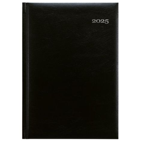 Diář Kronos denní A5 14,8 x 21 cm černý 2026 