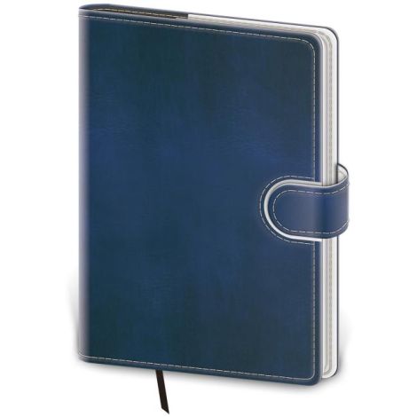 Diář Flip denní A5 14,3x20,5cm - modro/bílý 2026 