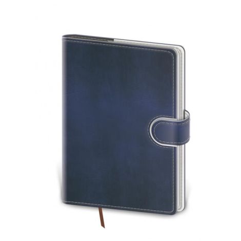 Diář Flip týdenní A5 14,3x20,5cm - modro/bílý 2025