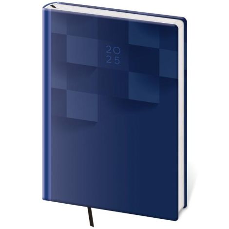 Diář Vario denní A5 14,3x20,5 cm Blue Design 2025