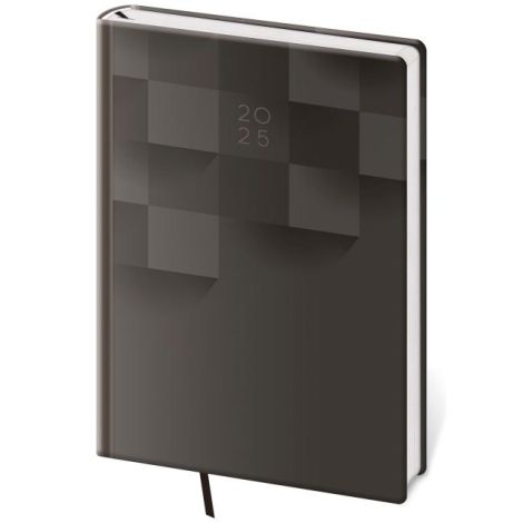 Diář Vario týdenní A5 14,3x20,5cm Grey Design 2025