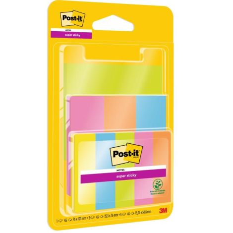 Sada Post-it bločky a záložky silně lepící