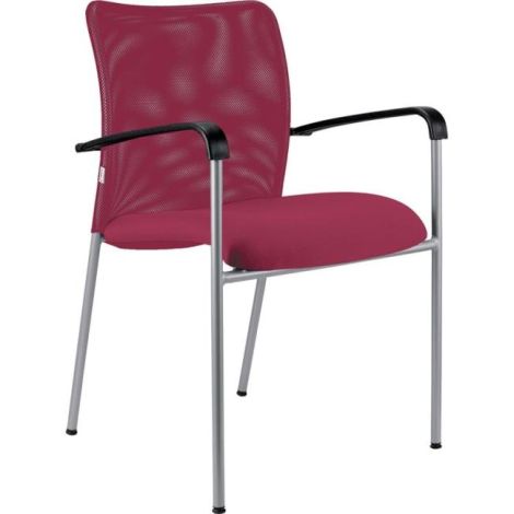 Konferenční židle Vanity Plus, červená 
