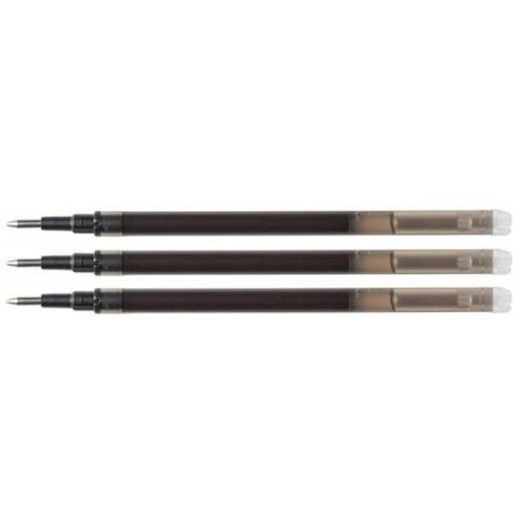 Náhradní náplň do gelového rolleru Q-CONNECT 0,7mm černá 3 ks 
