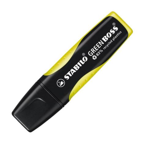 Zvýrazňovač STABILO GREEN BOSS žlutý 
