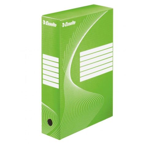 Archivní box Esselte 80mm zelený/bílý
