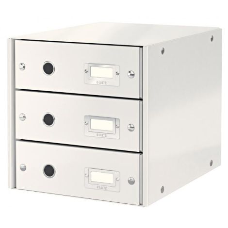 Zásuvkový box Leitz Click & Store 3 zásuvky bílá 