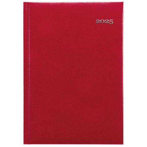 Diář Kronos denní A5 14,8 x 21 cm červený 2026 