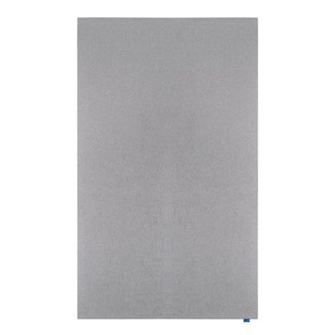 Textilní akustická napichovací nástěnka WALL-UP verikální 200x119,5 cm tichá šedá 